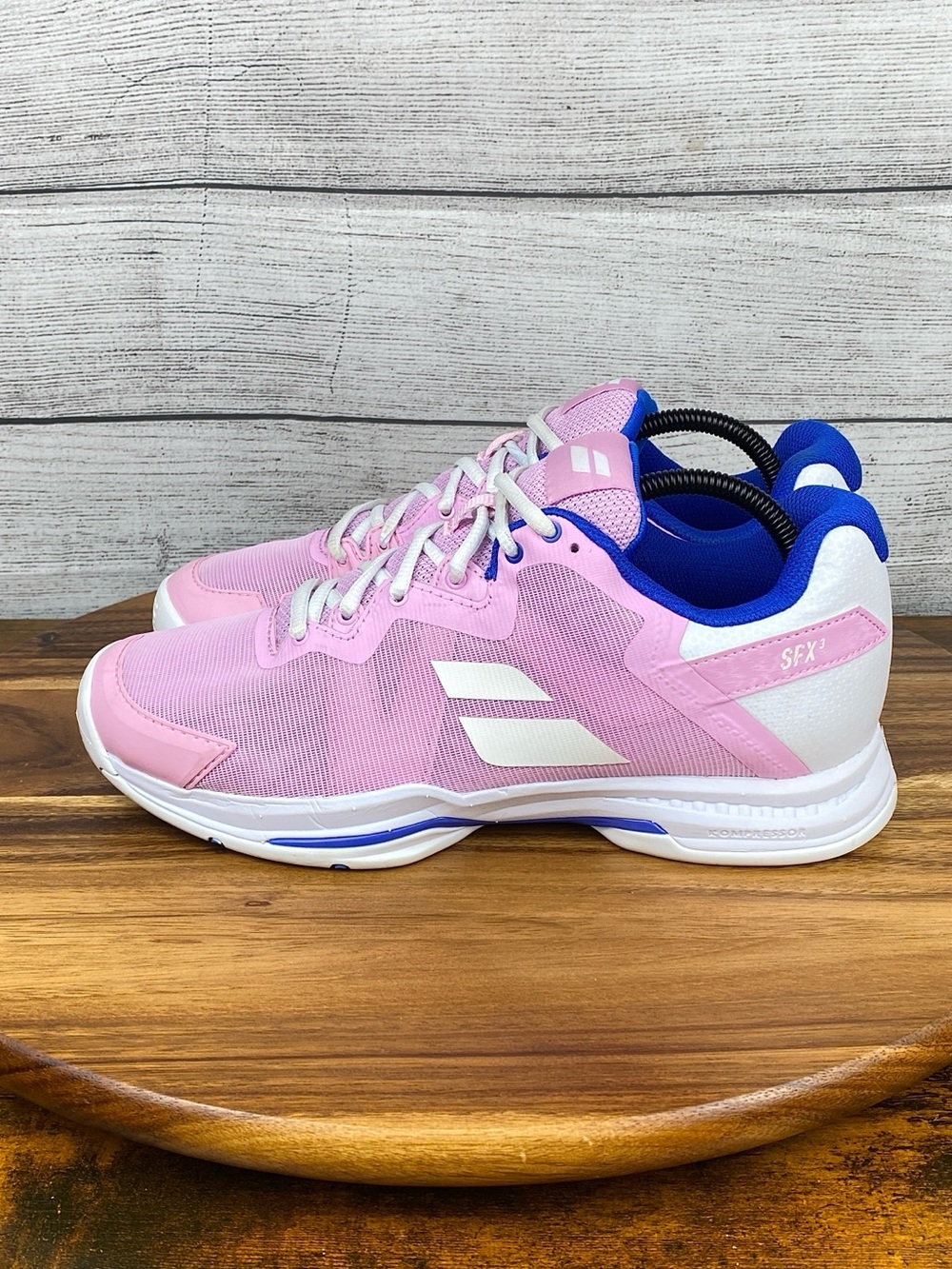 Babolat SFX3 All Court Women’s Tennis Shoe Pink Lady Michelin Sneaker Size 9.5